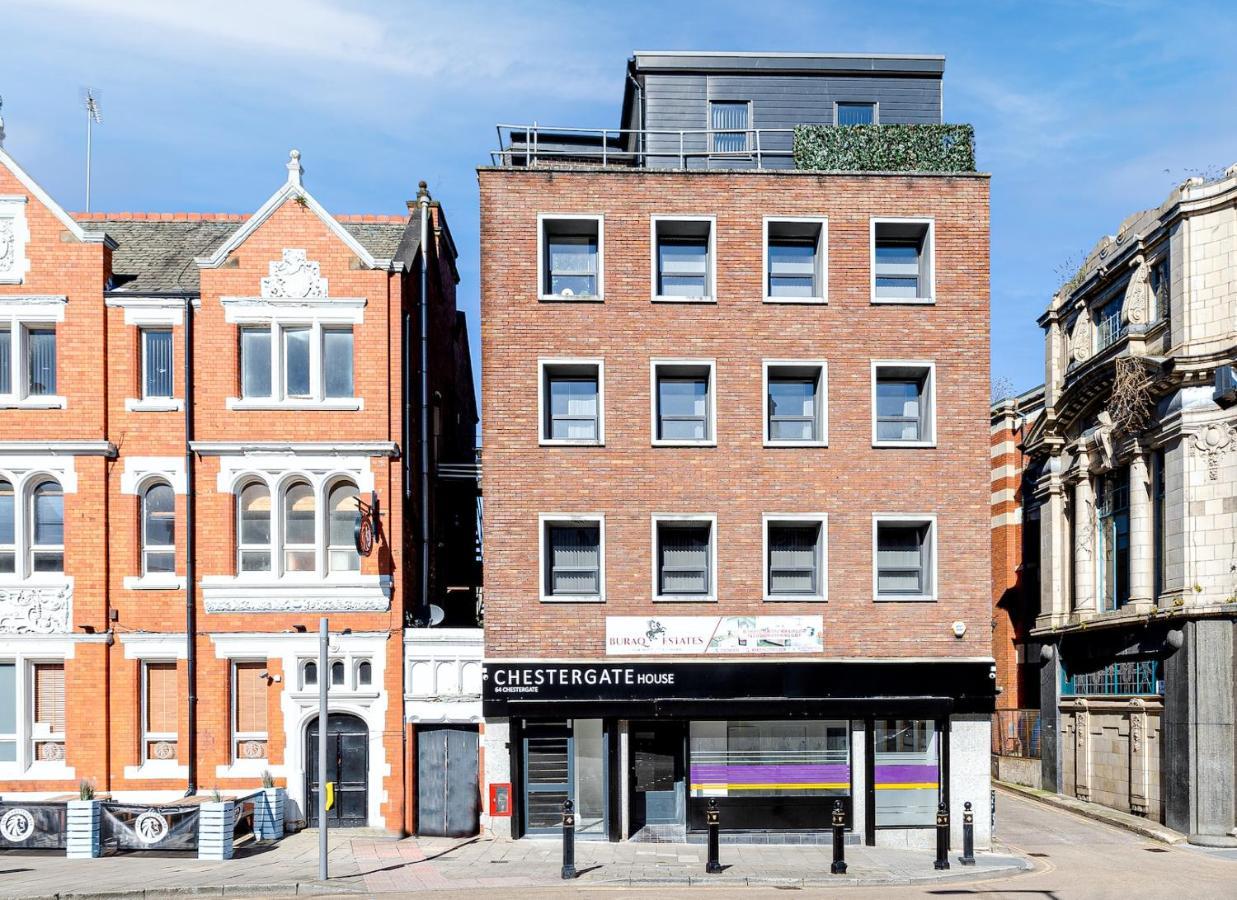 Cosy Modern Apt In Heart Of Stockport - Sleeps 4 Apartment Exterior foto